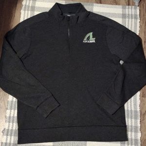 New Era AGROLIQUID half-zip sweater